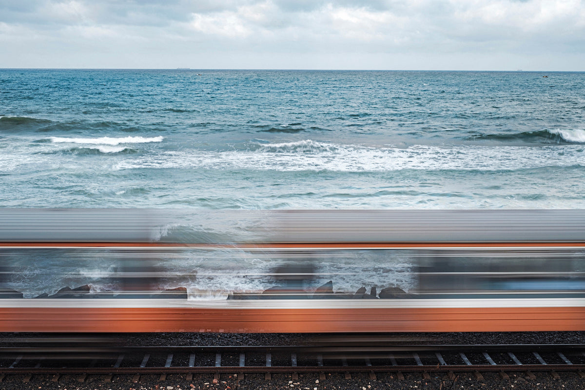 Sienna / Grey Train (Day) – II by Aashim Tyagi