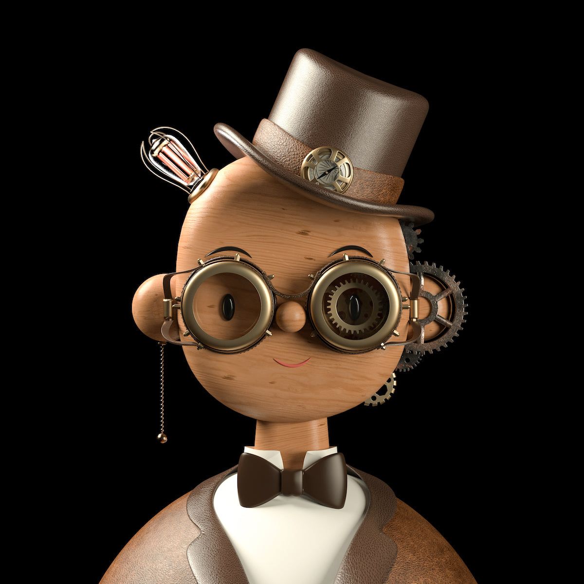 Steampunk Toy Face by Amrit Pal Singh