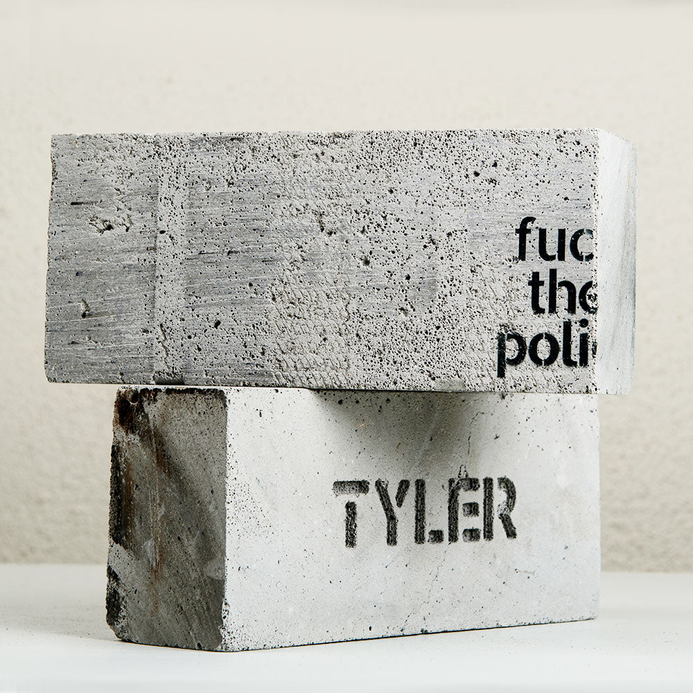 fuc th polic | Art Brick by Tyler - Method