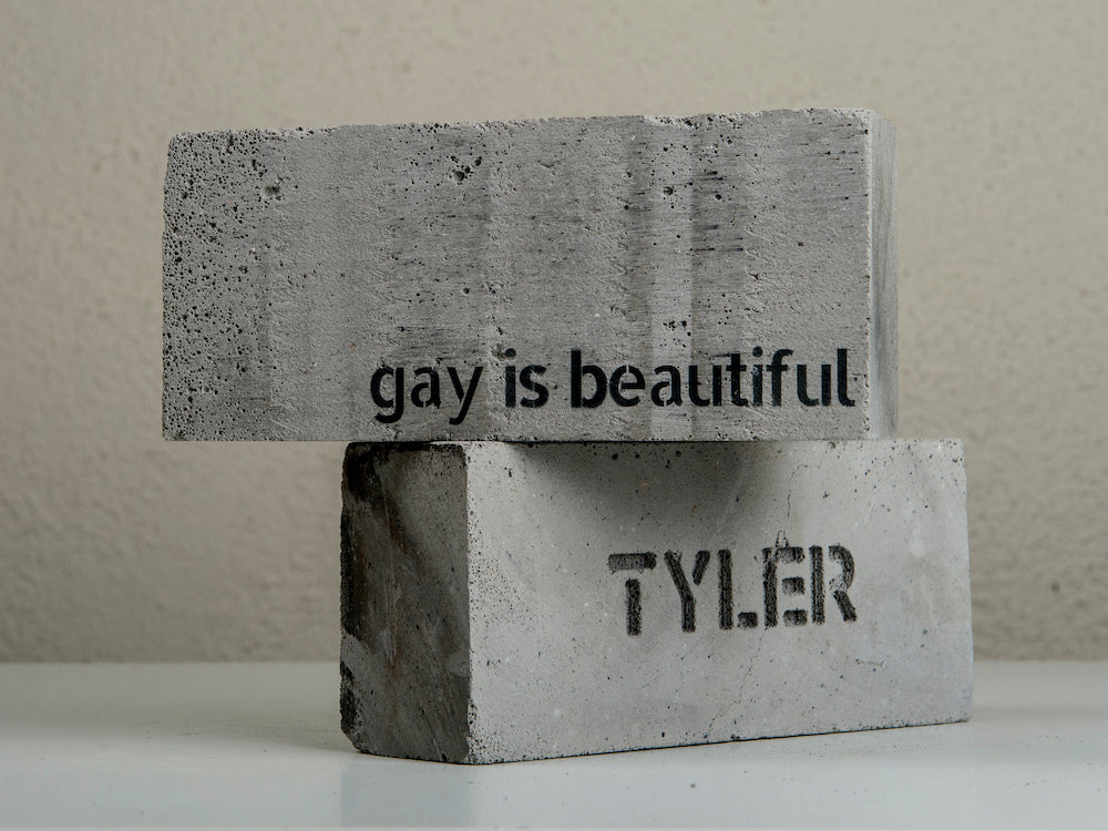 Gay Is Beautiful | Art Brick by Tyler