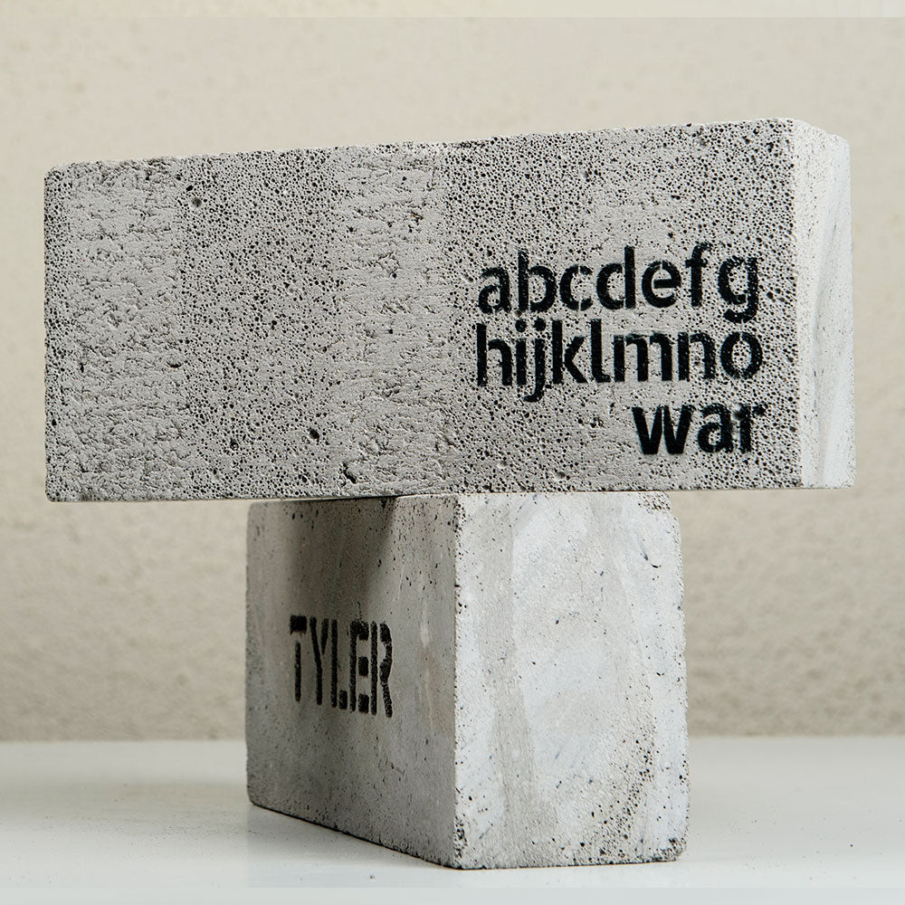 No War | Art Brick by Tyler
