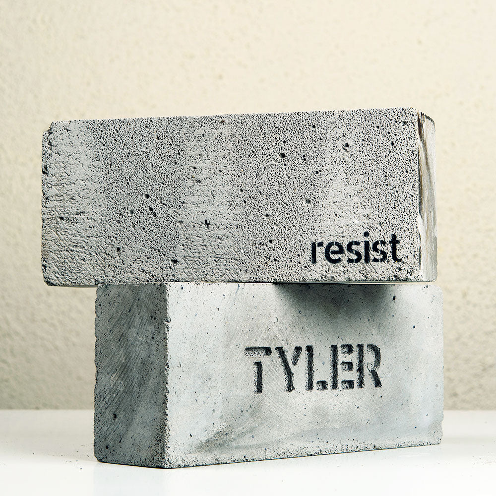 Resist | Art Brick by Tyler